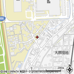 岡山県総社市中原64-11周辺の地図