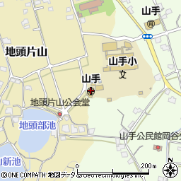 総社市立　山手幼稚園周辺の地図