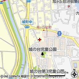 奈良県大和郡山市城町1615-1周辺の地図