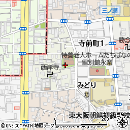 大阪府東大阪市岸田堂北町周辺の地図