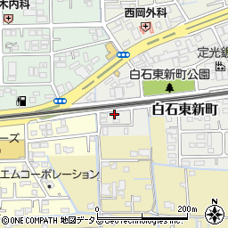 原田　被服工場周辺の地図