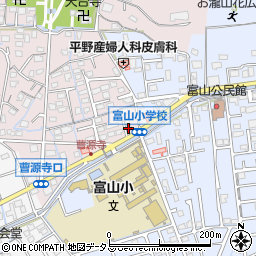 鶴乃家 岡山円山店周辺の地図