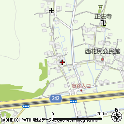 岡山県岡山市北区西花尻746周辺の地図