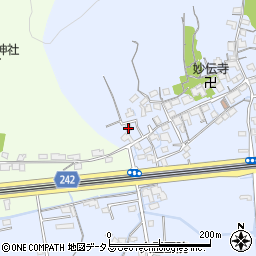 岡山県岡山市北区東花尻412周辺の地図