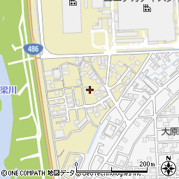 岡山県総社市中原60-1周辺の地図