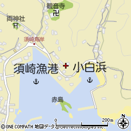 静岡県下田市須崎555周辺の地図