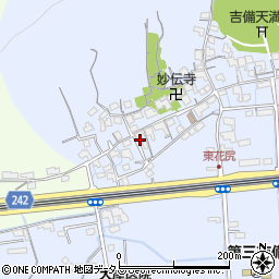 岡山県岡山市北区東花尻171周辺の地図