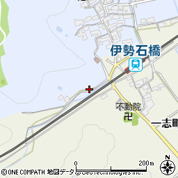 三重県津市一志町石橋303周辺の地図