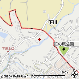 兵庫県神戸市垂水区下畑町上口周辺の地図