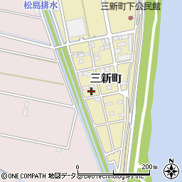 静岡県浜松市中央区三新町730周辺の地図