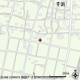 静岡県掛川市千浜5378周辺の地図
