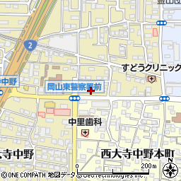 岡山県岡山市東区西大寺中野474周辺の地図