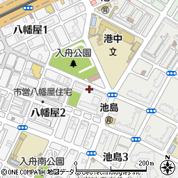 千吉寿司周辺の地図