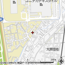 岡山県総社市中原64周辺の地図