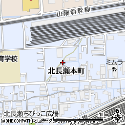 岡山県岡山市北区北長瀬本町12-32周辺の地図