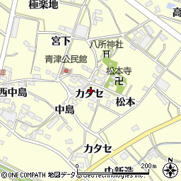 愛知県田原市神戸町カタセ52周辺の地図