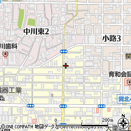 関西クリーニング周辺の地図