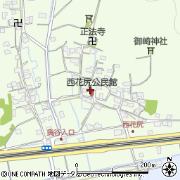 岡山県岡山市北区西花尻230周辺の地図