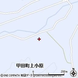 広島県安芸高田市甲田町上小原1864周辺の地図