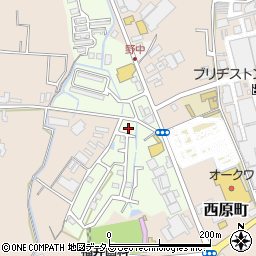 三重県名張市東田原2612-9周辺の地図