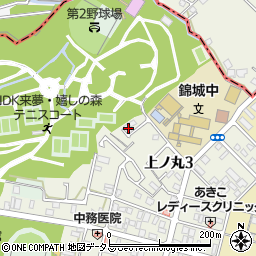 兵庫県明石市上ノ丸3丁目7-36周辺の地図