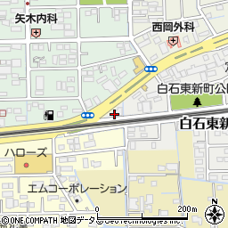 岡山県岡山市北区白石東新町1周辺の地図