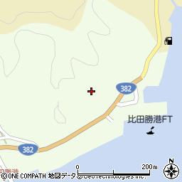 長崎県対馬市上対馬町比田勝963周辺の地図
