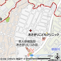 兵庫県明石市朝霧台周辺の地図