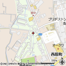 三重県名張市東田原2612-6周辺の地図