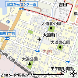 兵庫県明石市大道町1丁目14-1周辺の地図