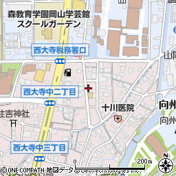 岡山県建設労働組合西大寺支部周辺の地図