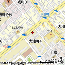播州信用金庫神戸西支店周辺の地図