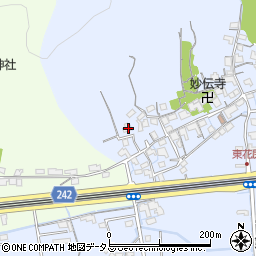 岡山県岡山市北区東花尻413周辺の地図