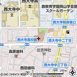 西大寺ふれあいデイサービスセンター周辺の地図