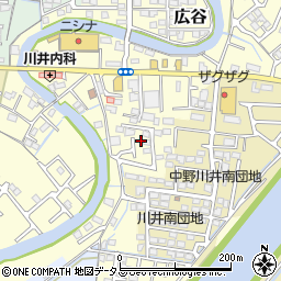 岡山県岡山市東区広谷493-18周辺の地図