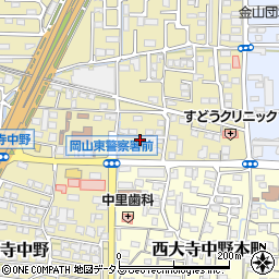 岡山県岡山市東区西大寺中野473-3周辺の地図