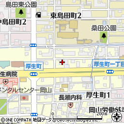 株式会社フセパーツ　岡山営業所周辺の地図