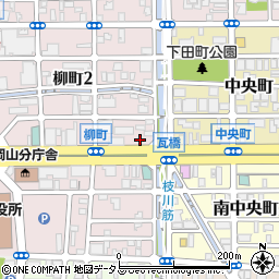岡野屋醤油麹店周辺の地図