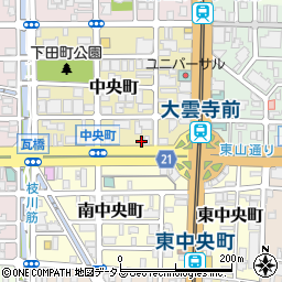 合資会社浜田紙商店周辺の地図