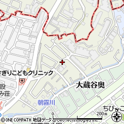 兵庫県明石市朝霧北町周辺の地図