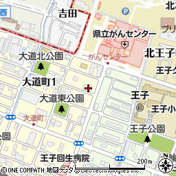 兵庫県明石市大道町1丁目2-25周辺の地図