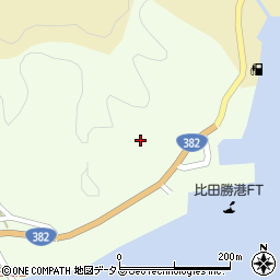 長崎県対馬市上対馬町比田勝966周辺の地図