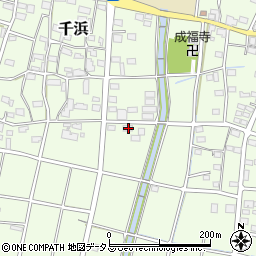 静岡県掛川市千浜5735-1周辺の地図