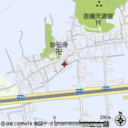 岡山県岡山市北区東花尻160周辺の地図