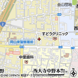 岡山県岡山市東区西大寺中野160周辺の地図