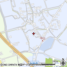 岡山県総社市宿1705-2周辺の地図