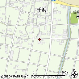 静岡県掛川市千浜5370周辺の地図