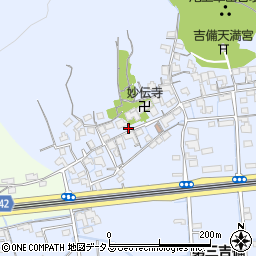 岡山県岡山市北区東花尻437周辺の地図