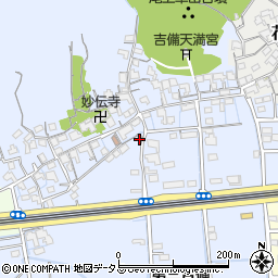 岡山県岡山市北区東花尻190周辺の地図