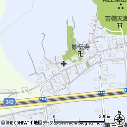 岡山県岡山市北区東花尻436周辺の地図